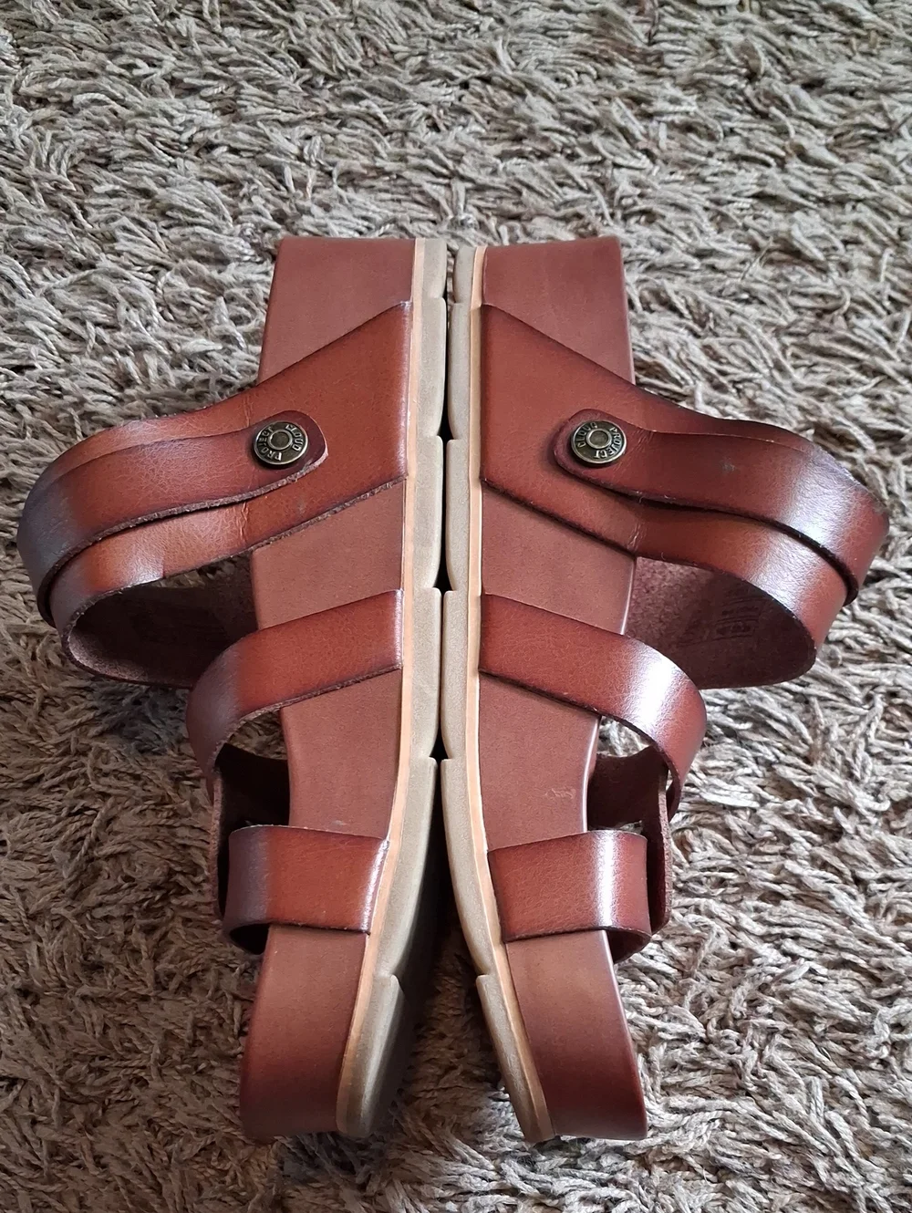 Women's Project Cloud Platform Sandals Strappy Wedges Size 10.5